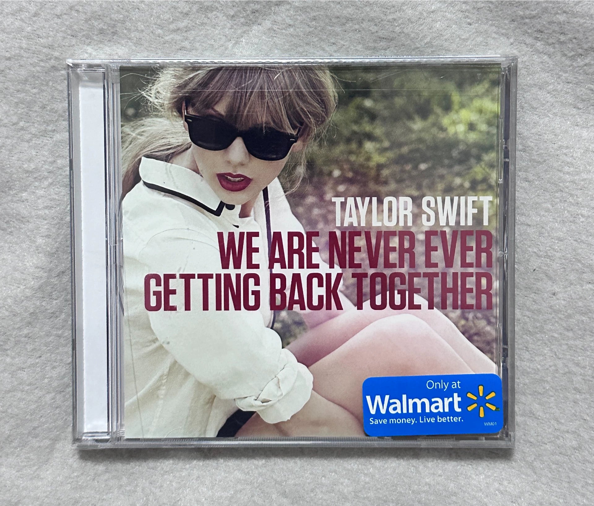 Taylor Swift – We Are Never Ever Getting Back Together Walmart Single CD — front view