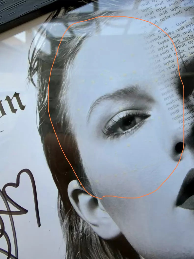 Taylor Swift – reputation Signed VIP Poster with Frame – actual product photo 6