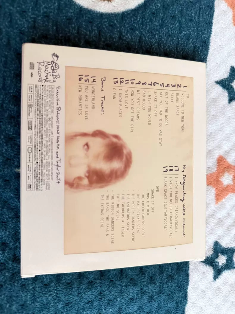 Taylor Swift – 1989 Japanese Deluxe CD+DVD with Polaroids – Near Mint – photo 3