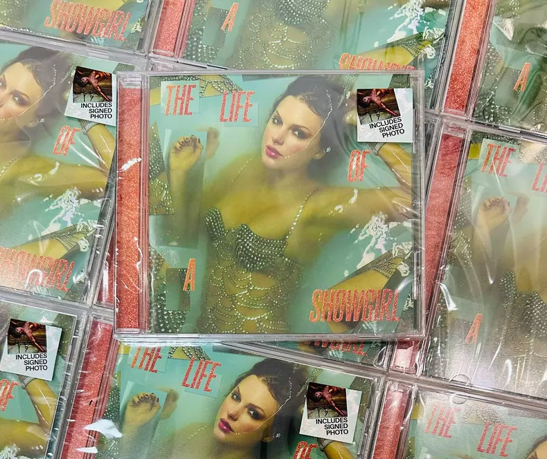 Taylor Swift – The Life of a Showgirl Version 2 Sealed Signed CD