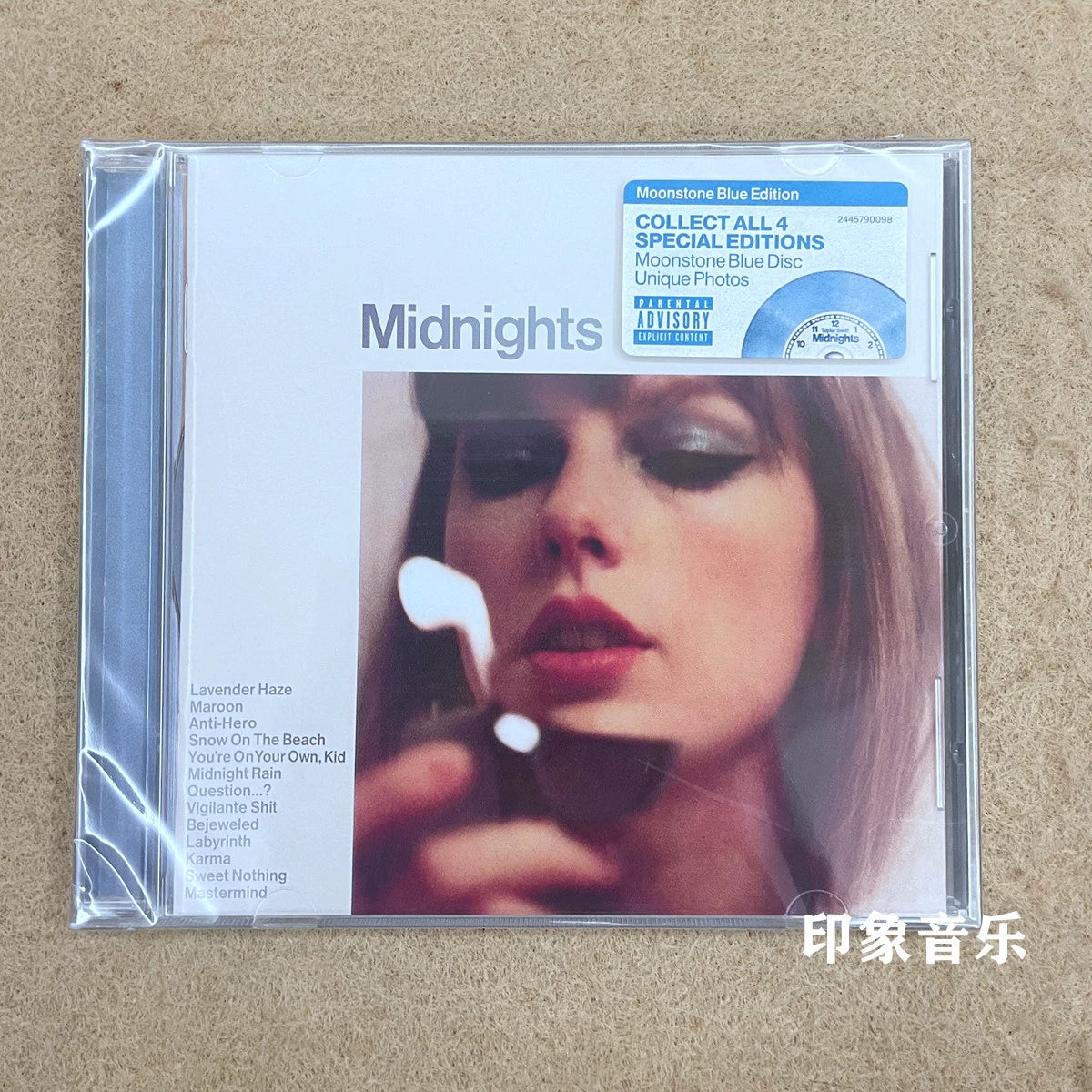 Taylor Swift – Midnights – Sky Blue Cover CD