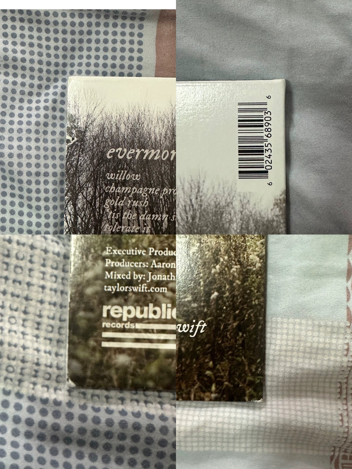 Taylor Swift – Evermore – Target Red 2LP, Opened – detail 8
