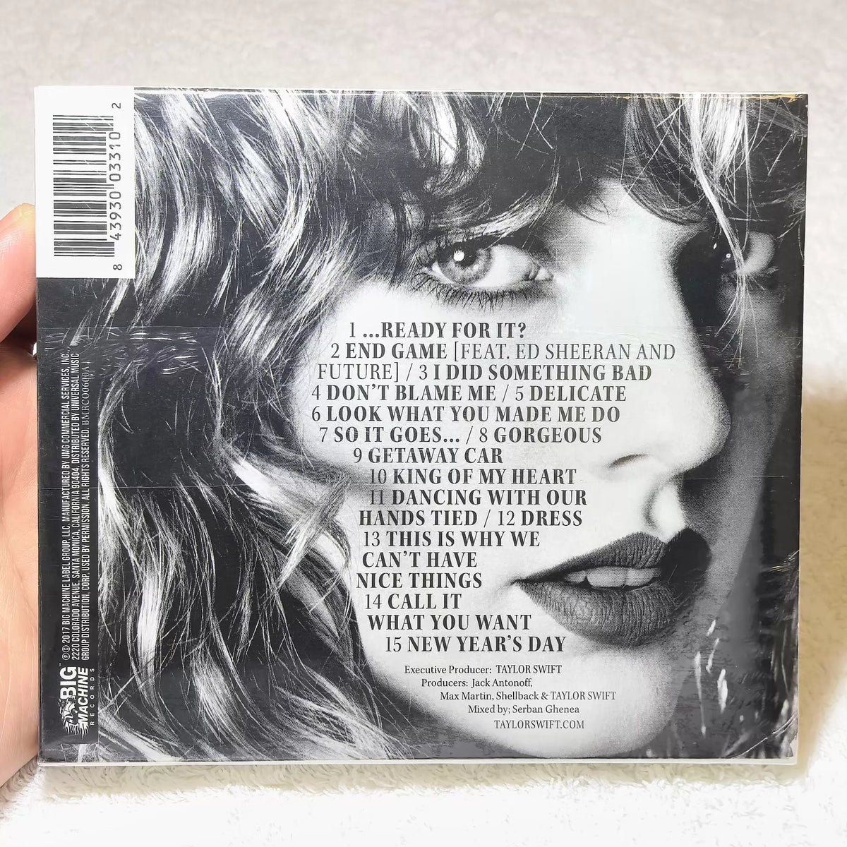 Taylor Swift – Reputation – US CD, Sealed
