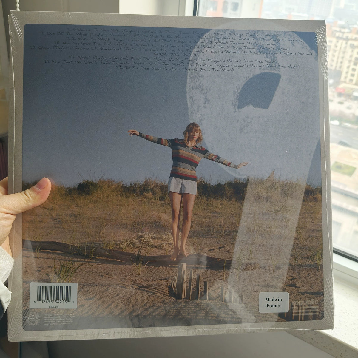 Taylor Swift – 1989 (Taylor’s Version) – Rose Garden Pink 2LP – actual item photograph 2