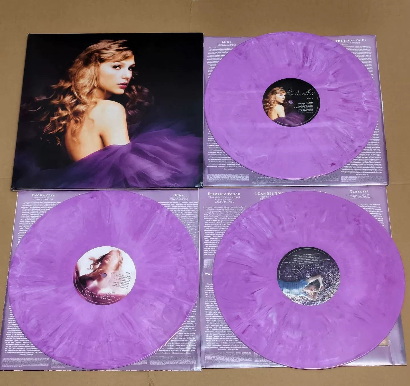 Taylor Swift – Speak Now (Taylor’s Version) Target Lilac Marbled Vinyl 3LP