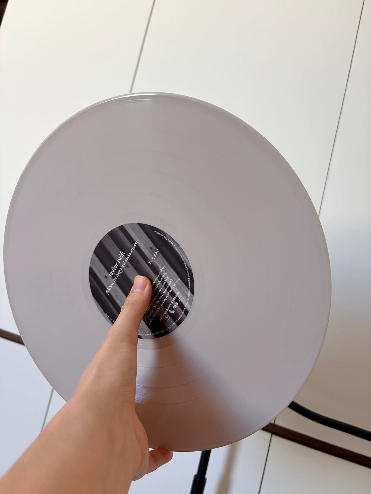 Taylor Swift – Folklore: The Long Pond Studio Sessions – China Grey 2LP, Opened