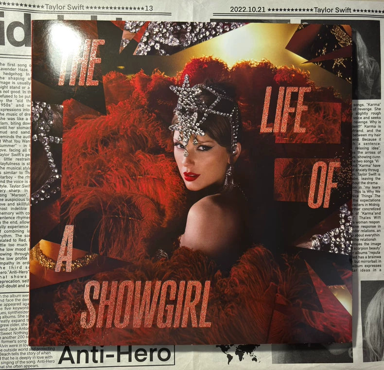 Taylor Swift – The Life of a Showgirl – Red Splatter Vinyl