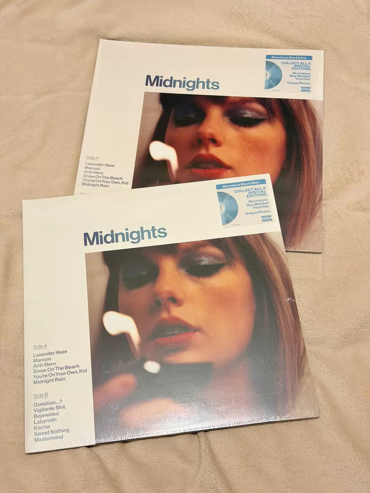 Taylor Swift – Midnights – Moonstone Blue Vinyl – Czech Pressing