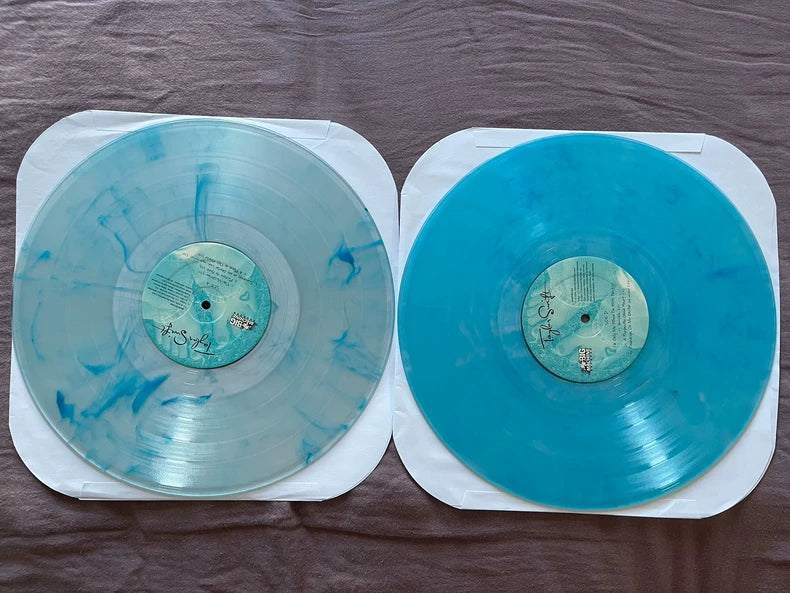 Taylor Swift – Debut RSD Signed Transparent Blue Vinyl 2LP – actual product photo 2