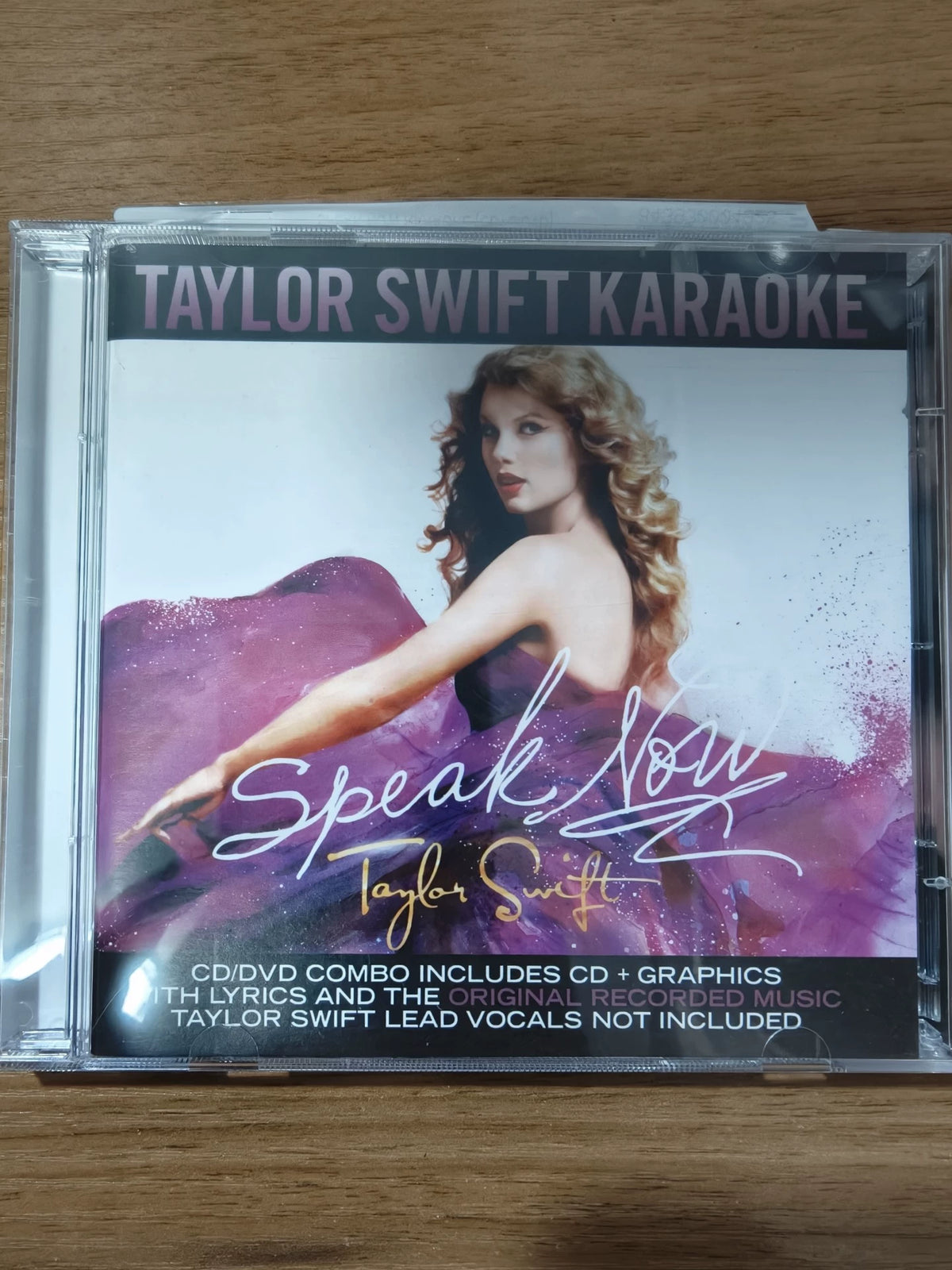 Taylor Swift – Speak Now – US Karaoke CD + DVD