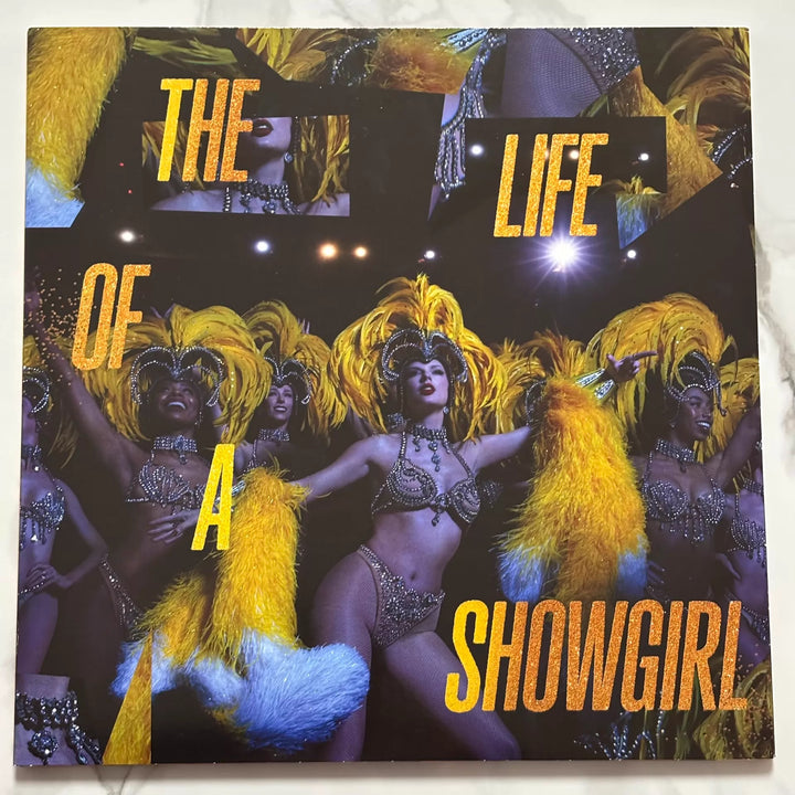 Taylor Swift – The Life of a Showgirl, Yellow Splatter Vinyl LP