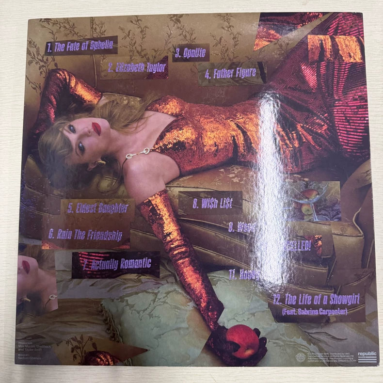 Taylor Swift – The Life of a Showgirl – German Purple Glitter Vinyl