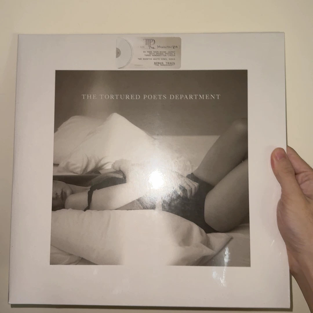 Taylor Swift – The Tortured Poets Department – Ghosted White 2LP, Sealed