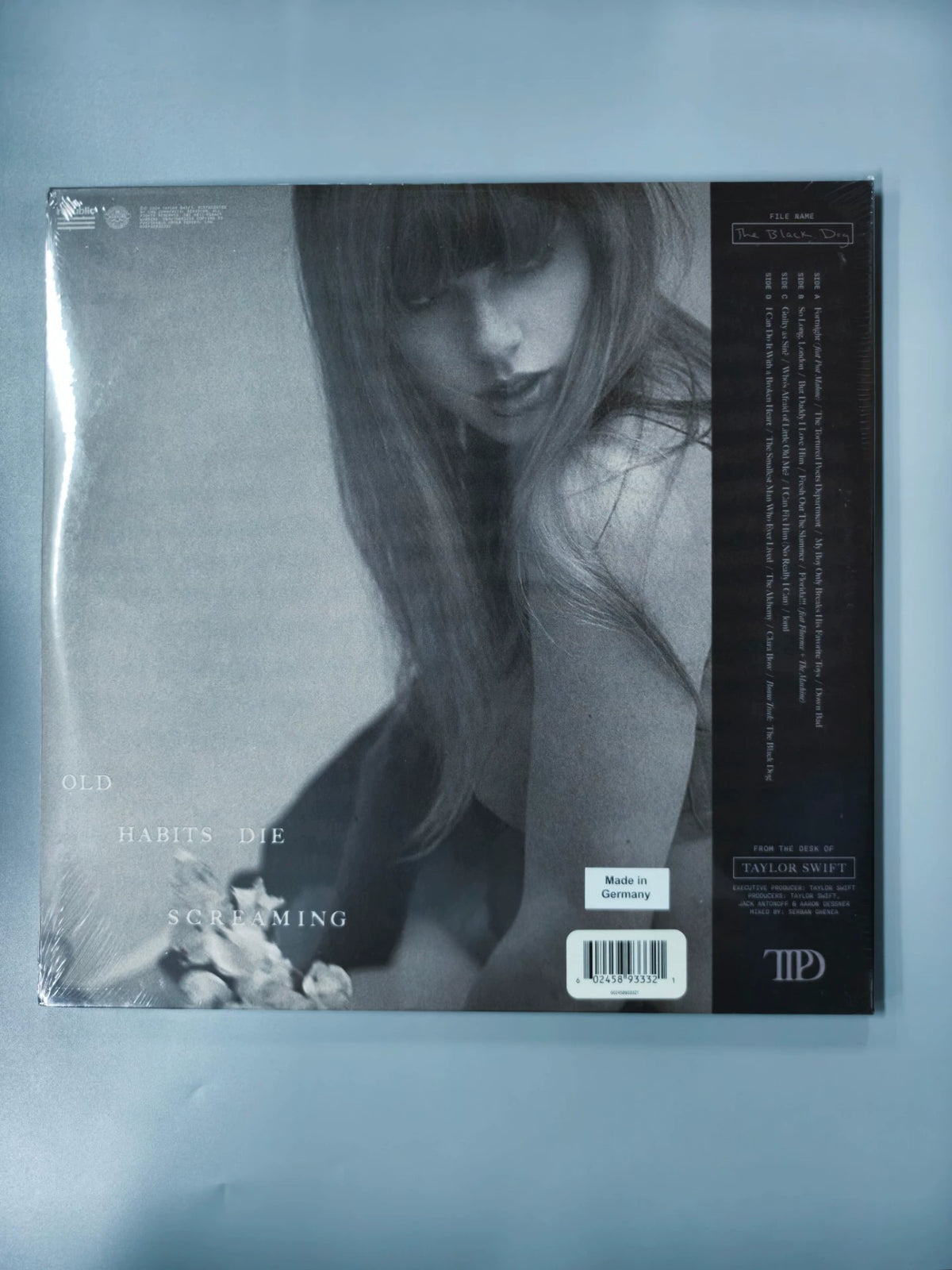 Taylor Swift – The Tortured Poets Department – The Black Dog, Germany 2LP – actual item photo 2