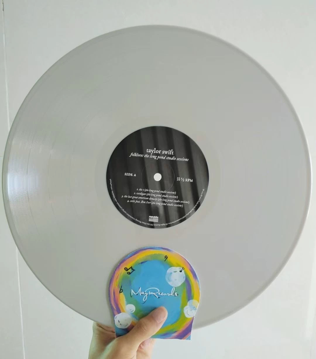Taylor Swift – Folklore: The Long Pond Studio Sessions – China Edition Grey 2LP – detail 2