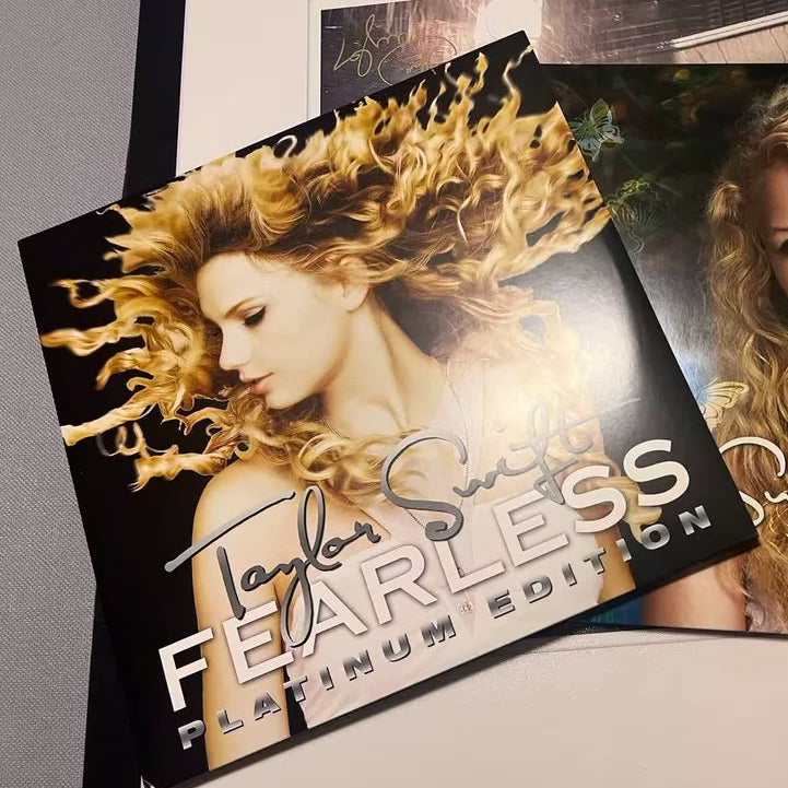 Taylor Swift Fearless RSD Europe Transparent Gold Vinyl 2LP – Opened