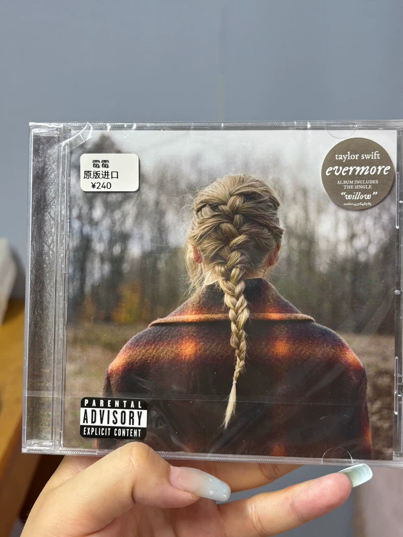 Taylor Swift – evermore Import CD – Like New – actual product photo 2