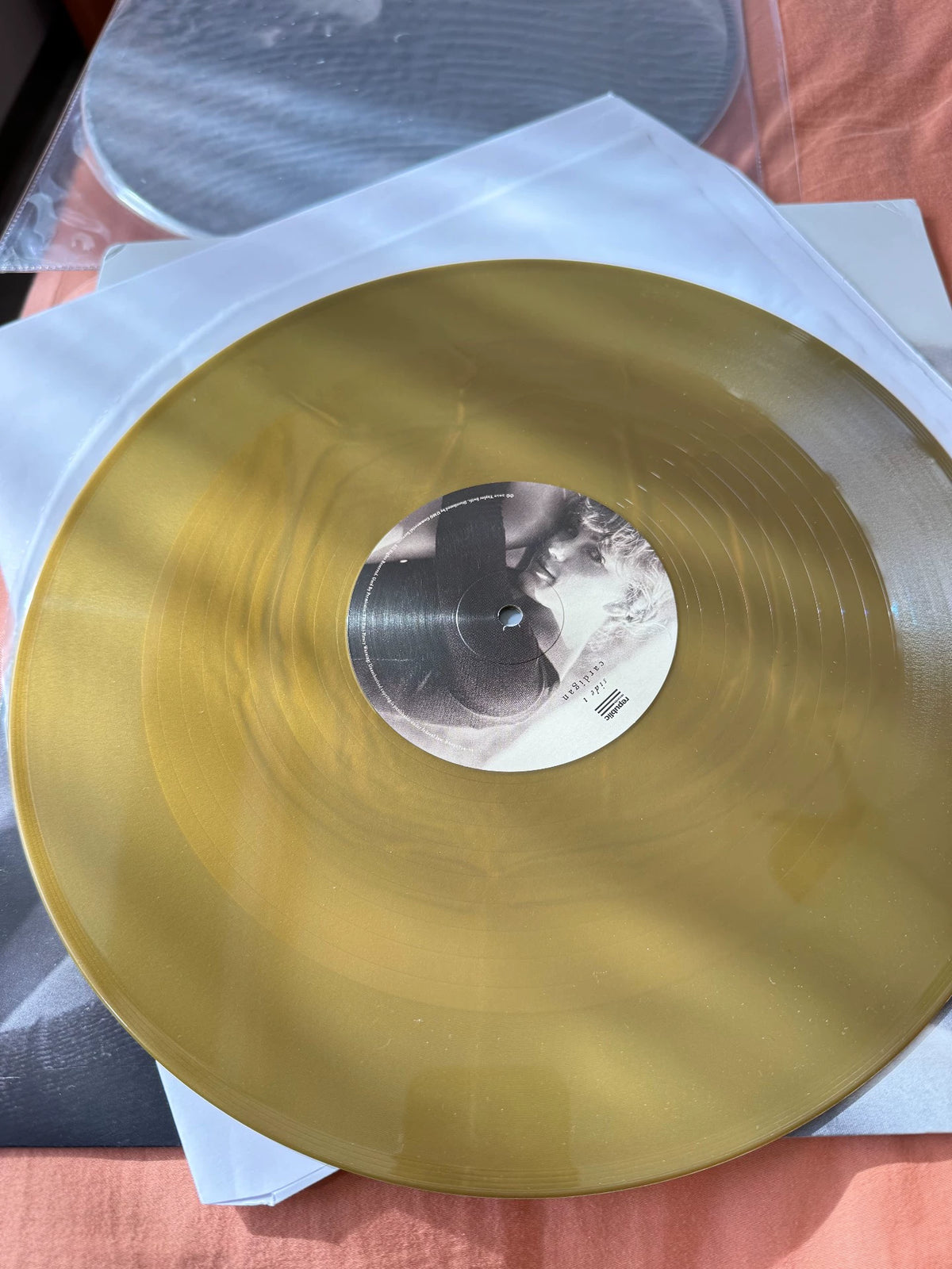 Taylor Swift – Cardigan + Songwriting Voice Memo – Gold 12-inch Single