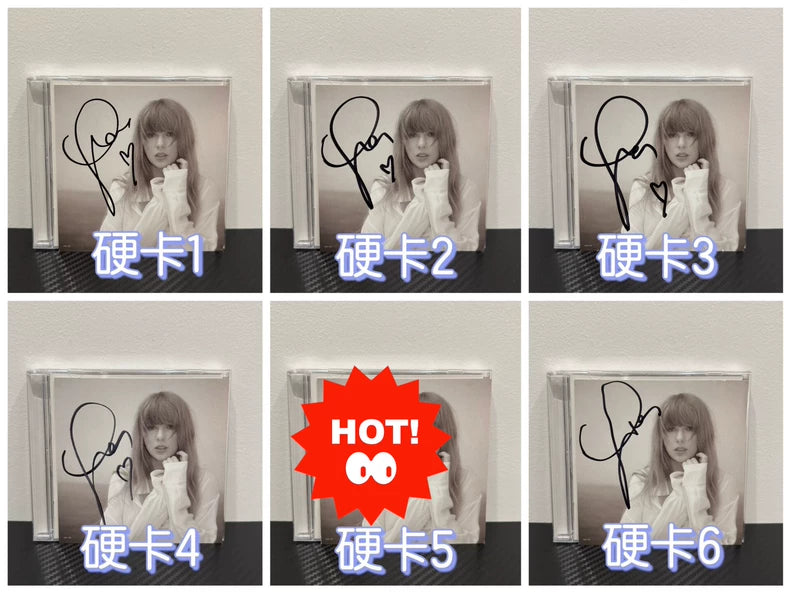 Taylor Swift - The Tortured Poets Department First Batch Hard Card Selection Signed CD - image 2