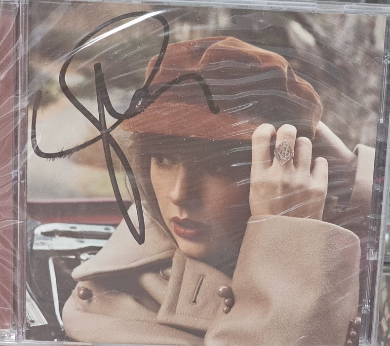 Taylor Swift – Red (Taylor's Version) Signed CD with Ink Smudge
