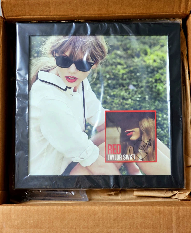 Taylor Swift – Red Signed Framed Display Set