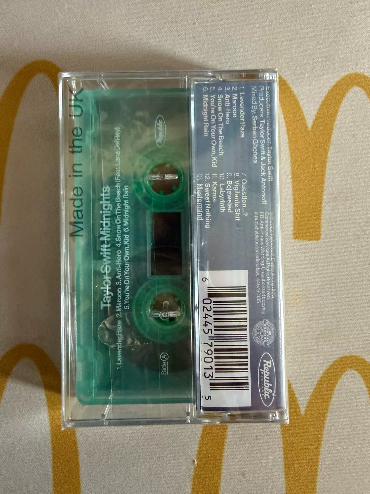 Taylor Swift – Midnights – Moonstone Blue Cassette, Sealed
