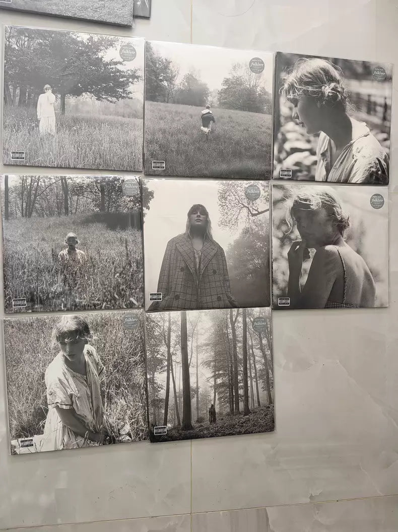 Taylor Swift – Folklore – Complete Eight US Editions, French Pressings – Sealed