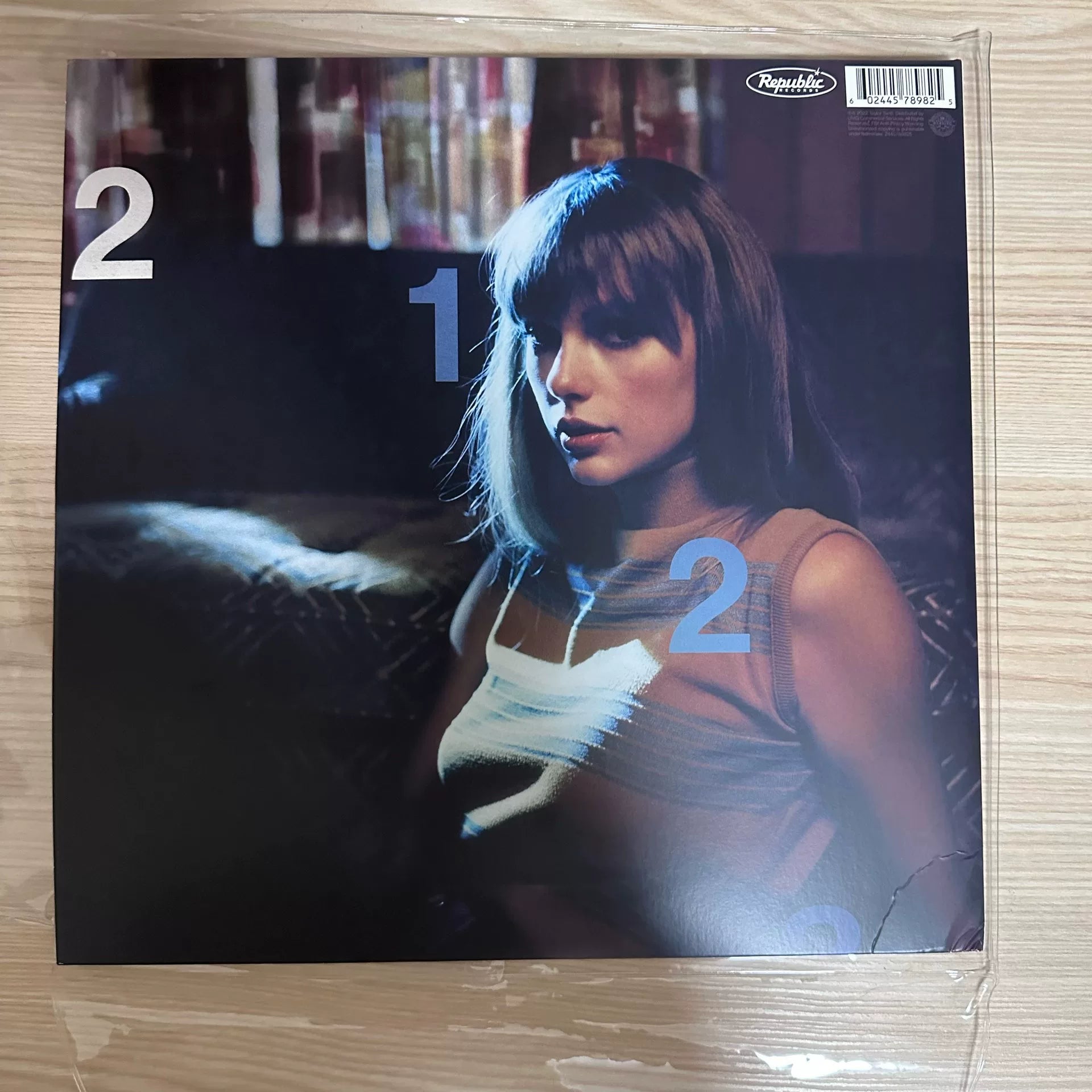 Taylor Swift – Midnights Moonstone Blue Signed Vinyl