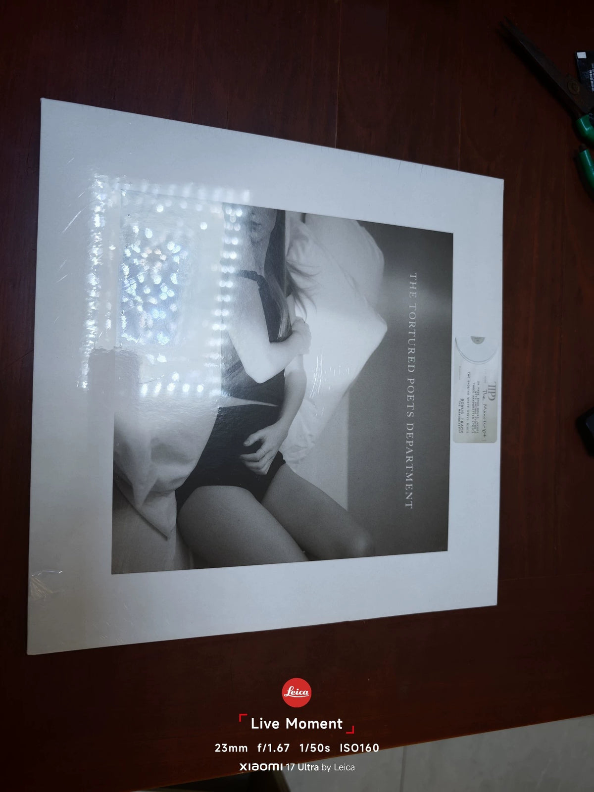 Taylor Swift – The Tortured Poets Department – US Ghosted White Vinyl (2LP)