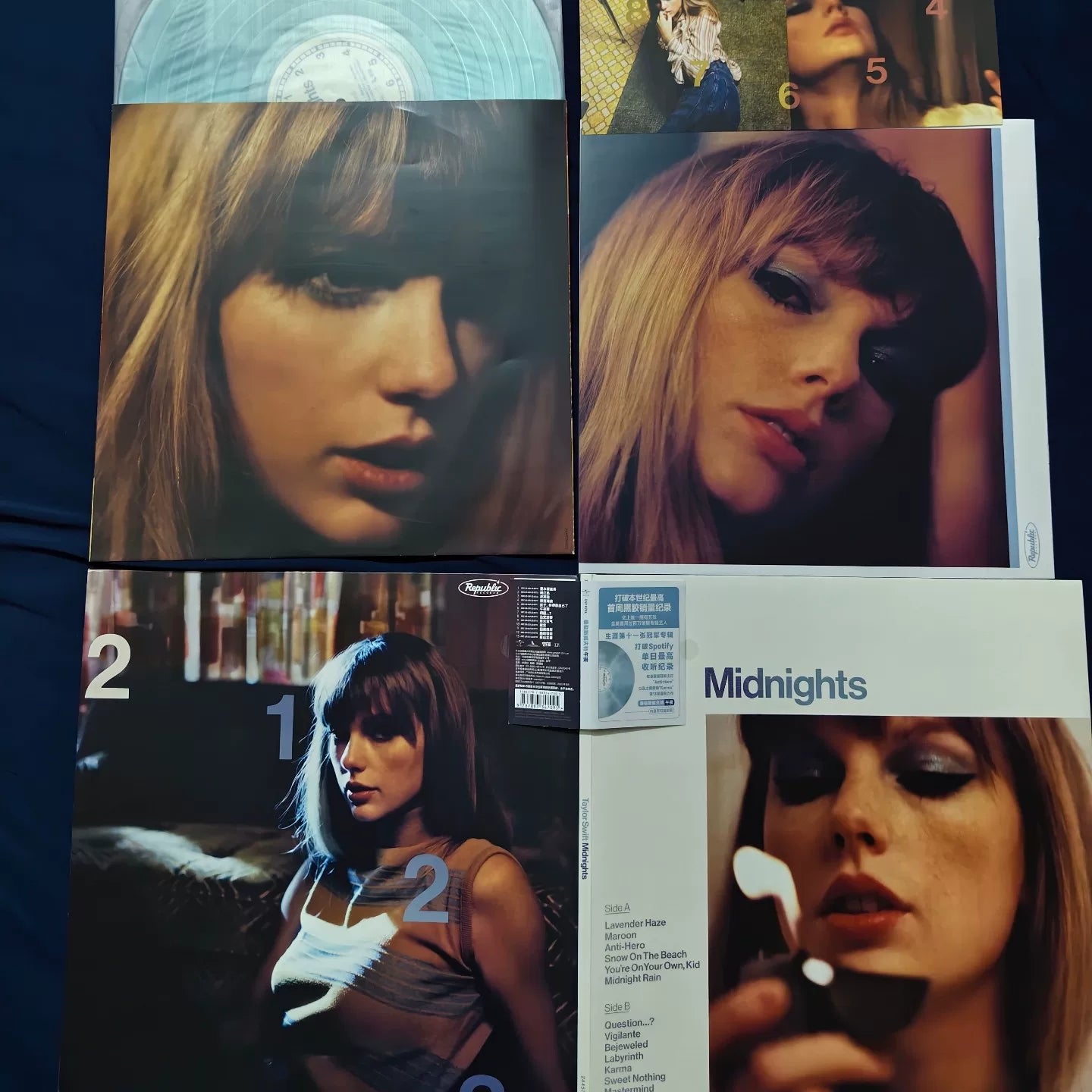 Taylor Swift – Midnights Four-Color Vinyl Set