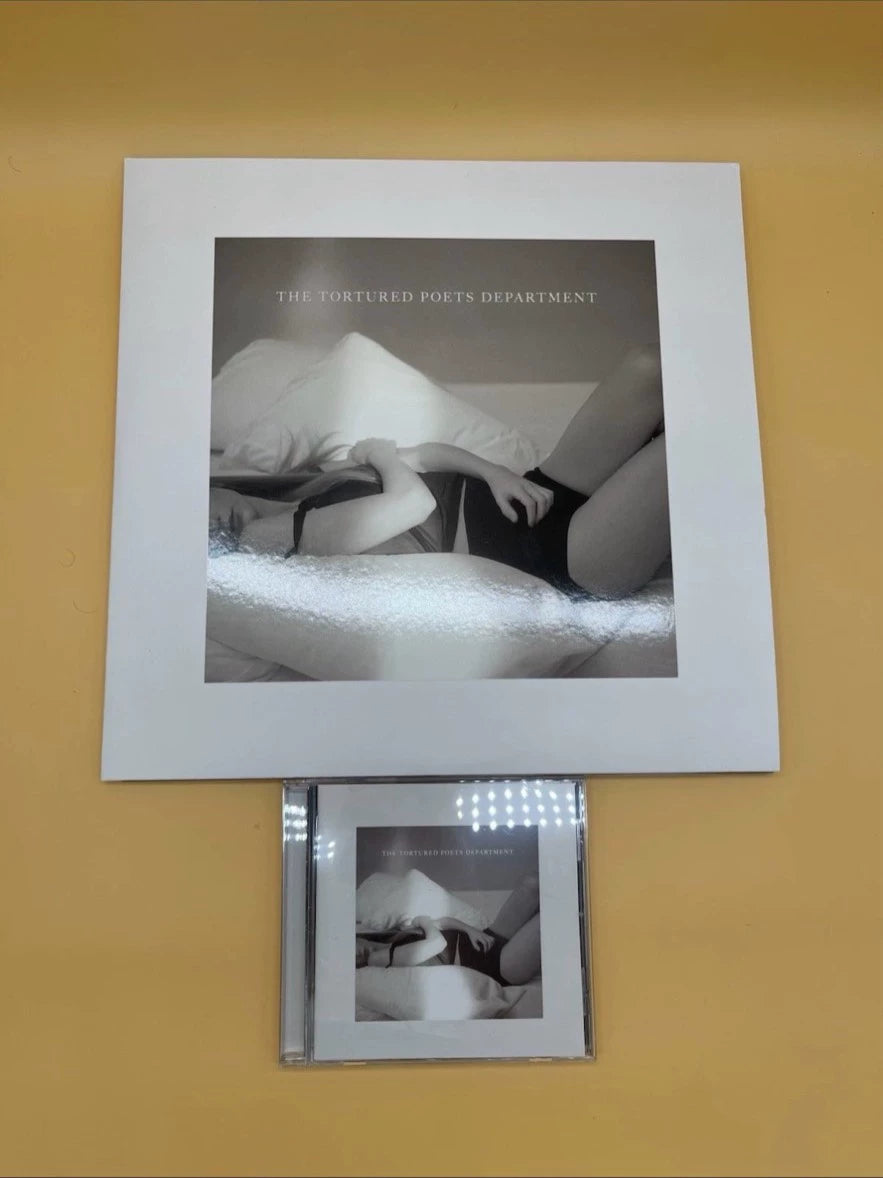 Taylor Swift – The Tortured Poets Department Signed Vinyl & CD Bundle