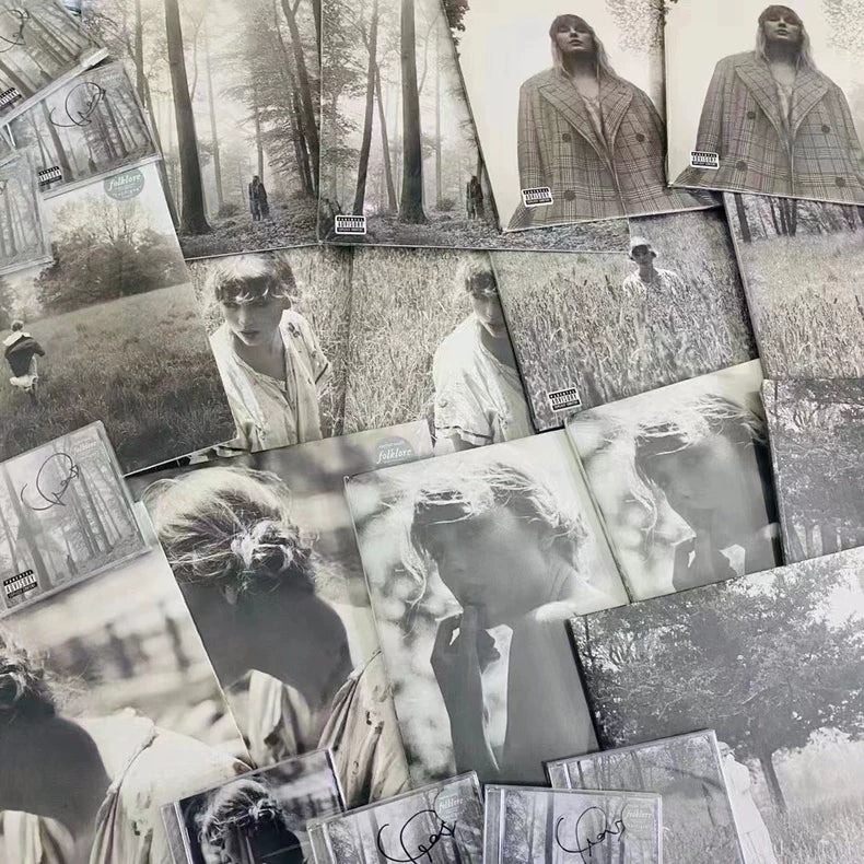 Taylor Swift – Folklore – Eight Vinyl Editions with CDs, Cardigan Singles & Lover Cassette