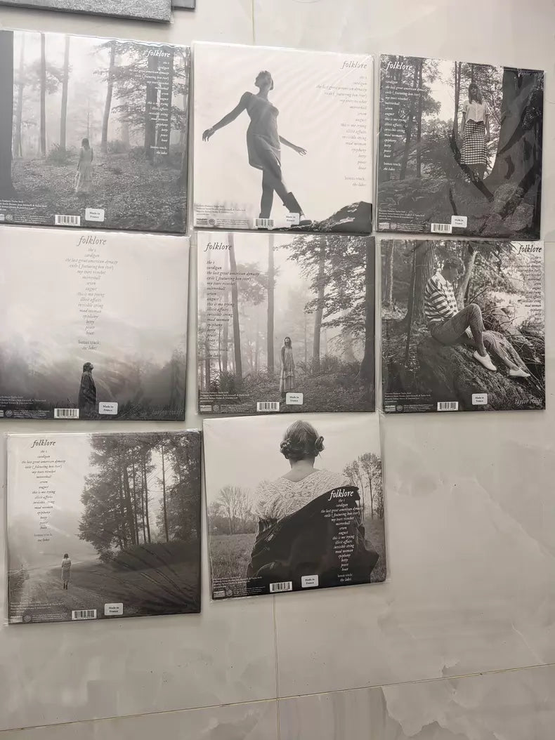 Taylor Swift – Folklore – Complete Eight US Editions, French Pressings – Sealed