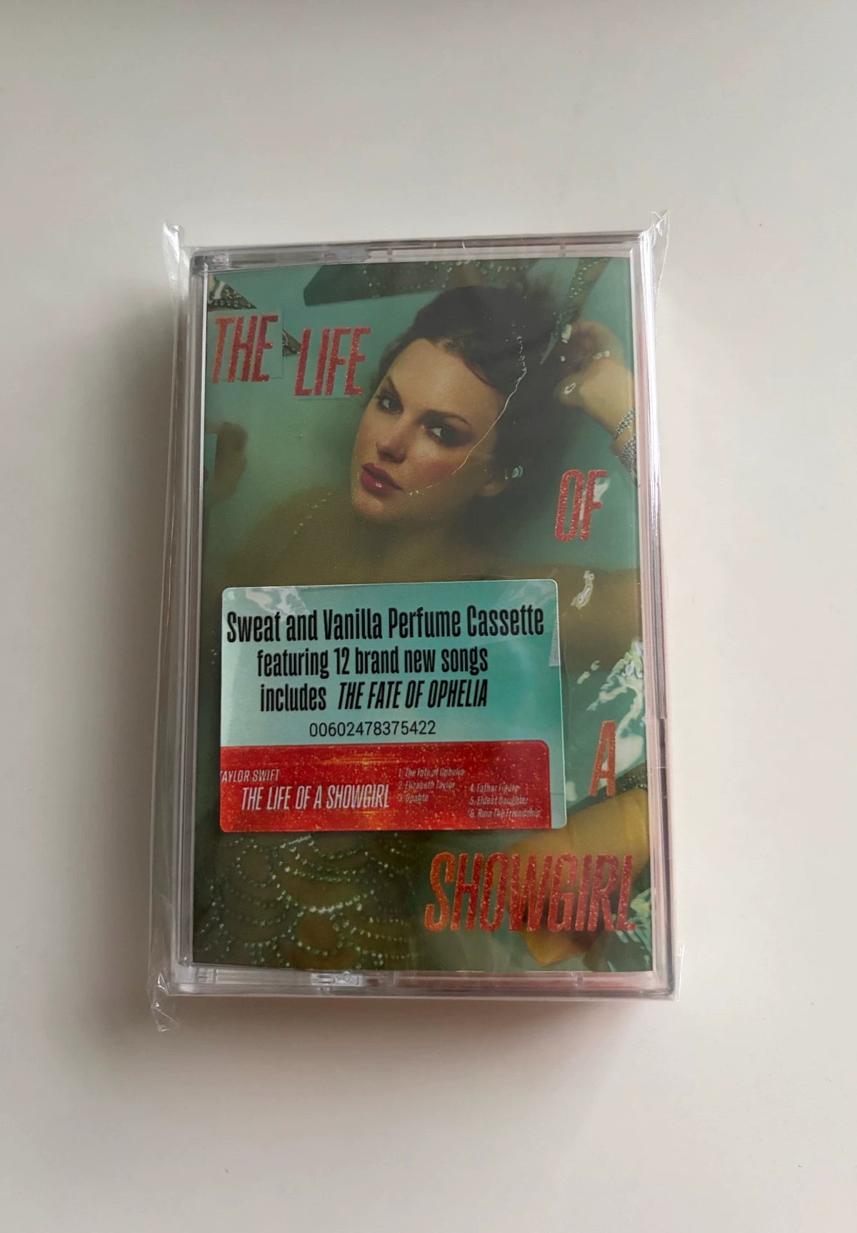 Taylor Swift – The Life of a Showgirl — Cassette — actual item photo 1