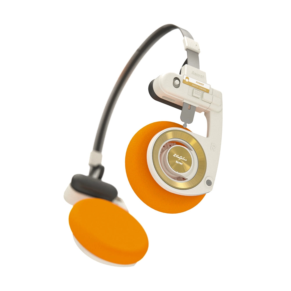 WhatPlus RETRO R3 Academy Series headsets portable compact wireless headphones star model  问加WhatPlus RETRO R3学院系列头戴式便携小巧无线耳机明星同款