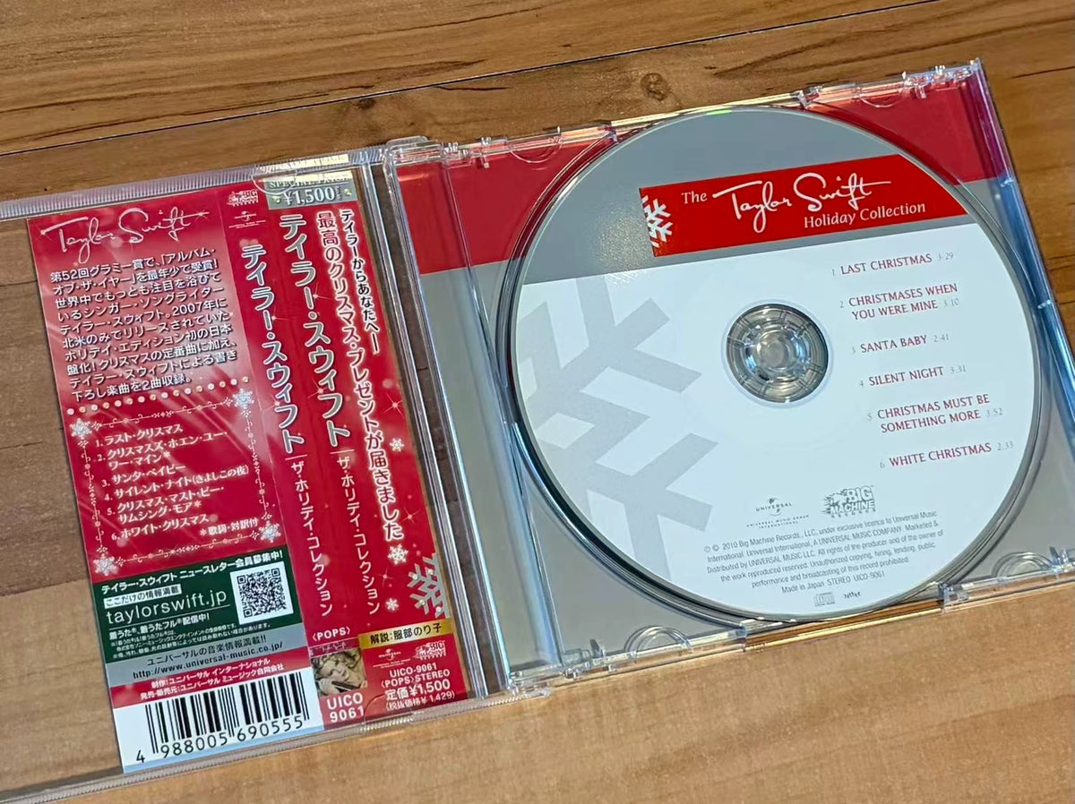 Taylor Swift – The Holiday Collection – Japan CD with Obi