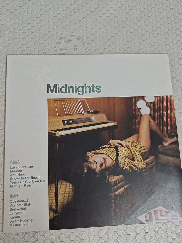 Taylor Swift – Midnights – Jade Green Vinyl, Opened