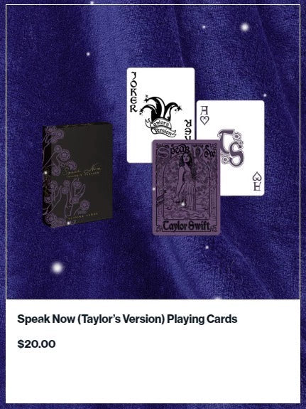 Taylor Swift – Speak Now (Taylor’s Version) Playing Cards – photo 1