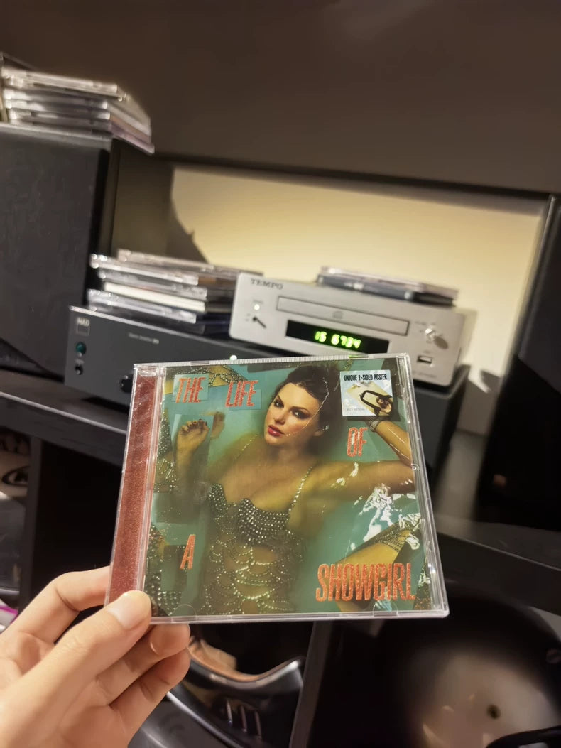 Taylor Swift – The Life of a Showgirl CD with Lyric Booklet & Poster