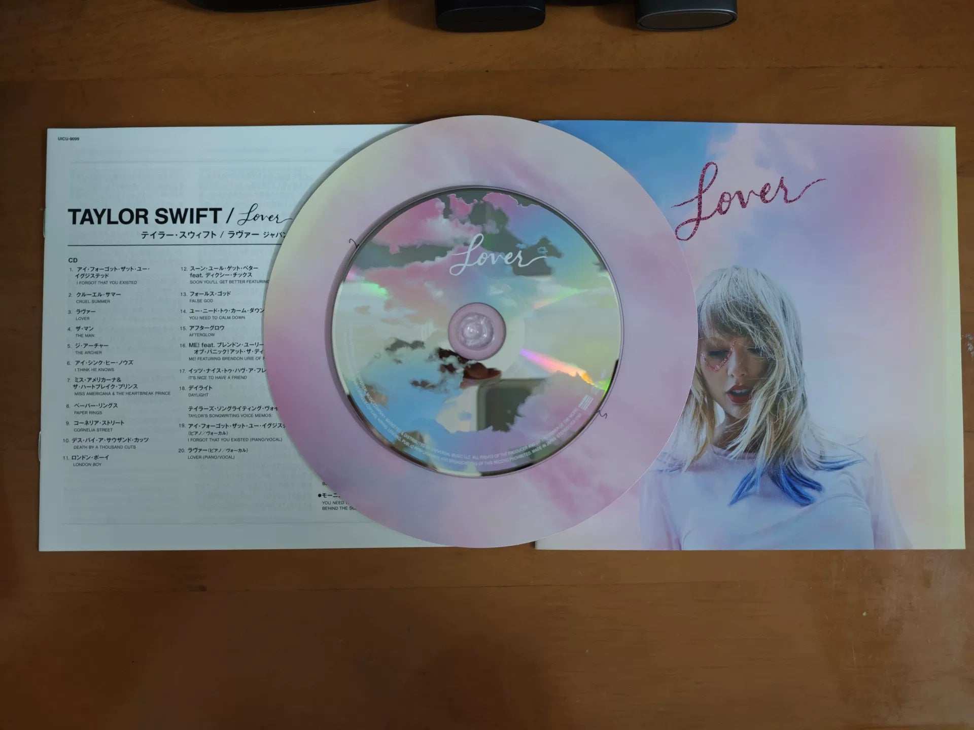 Taylor Swift – Lover Japanese First Limited Edition CD + DVD