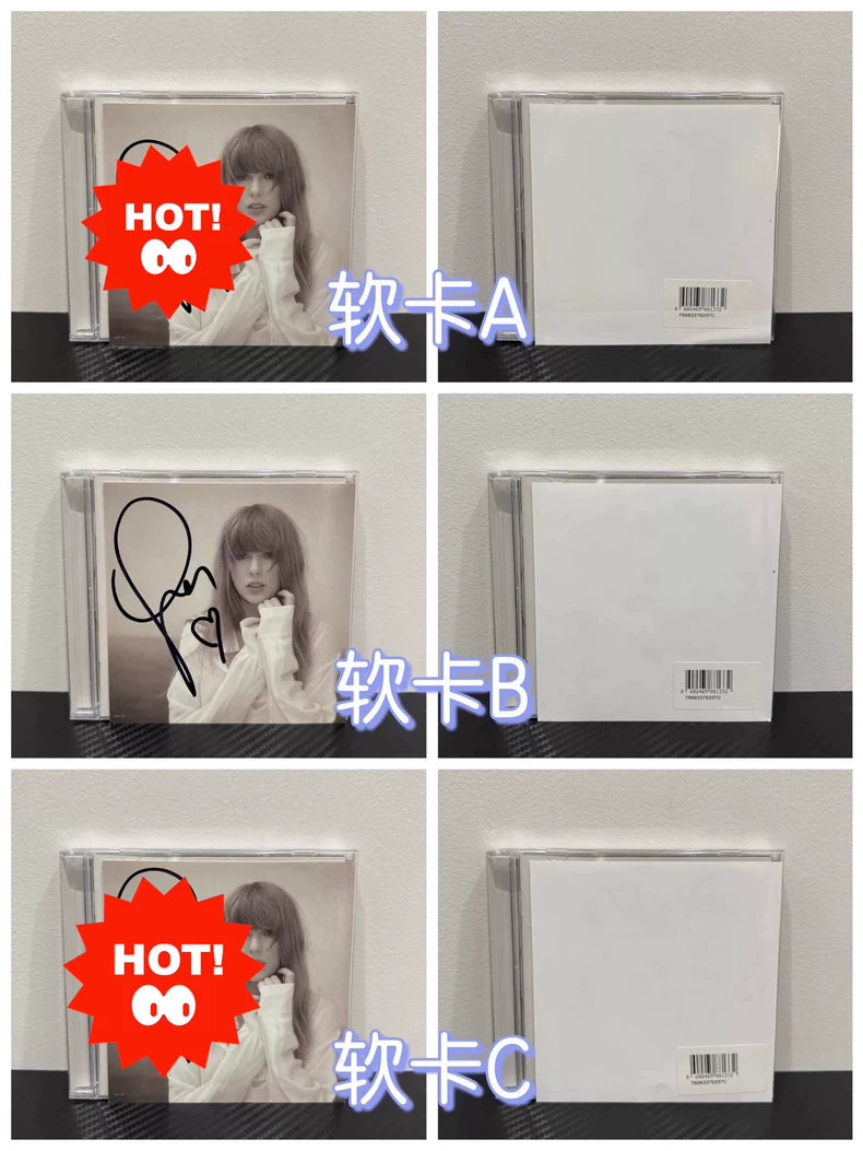 Taylor Swift - The Tortured Poets Department First Batch Hard Card Selection Signed CD