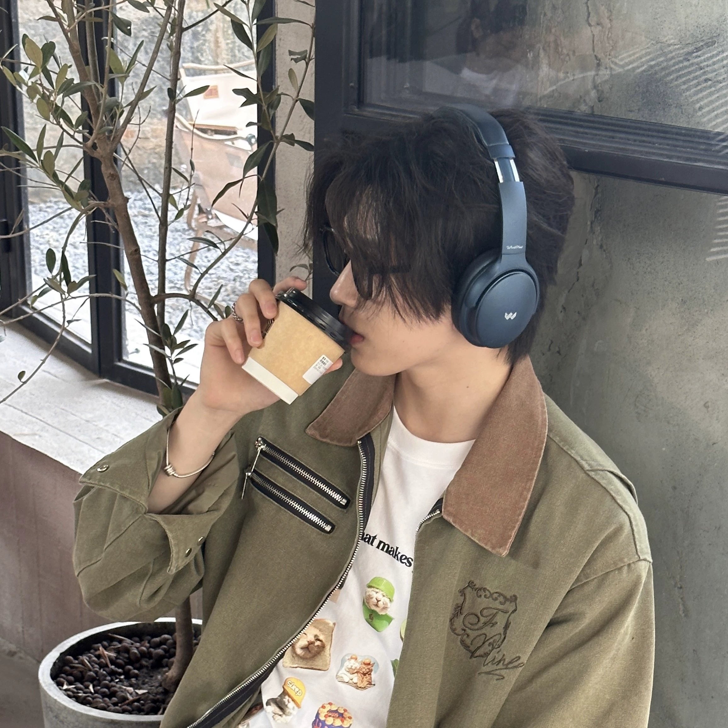 WhatPlus W1 Active Noise Cancelling Bluetooth Headset HiFi Sound Quality [Hot bar]  问加WhatPlus W1主动降噪蓝牙头戴式耳机HiFi音质【热巴】