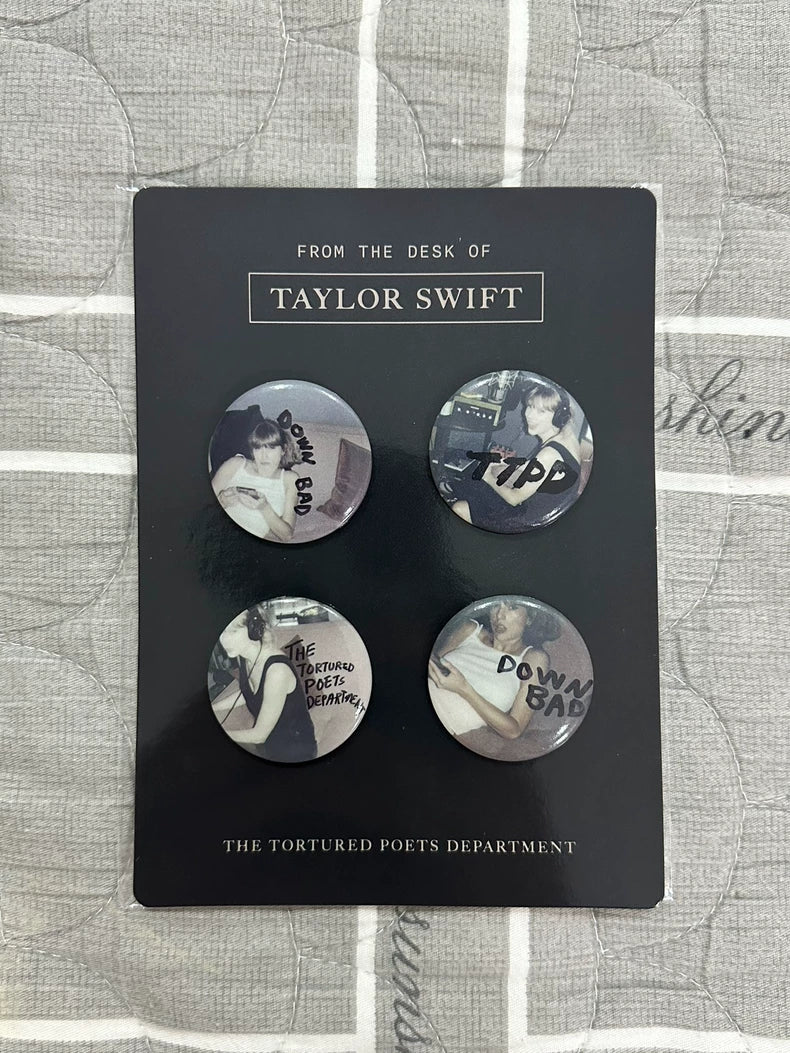 Taylor Swift – The Tortured Poets Department Down Bad Pin Set – photo 5