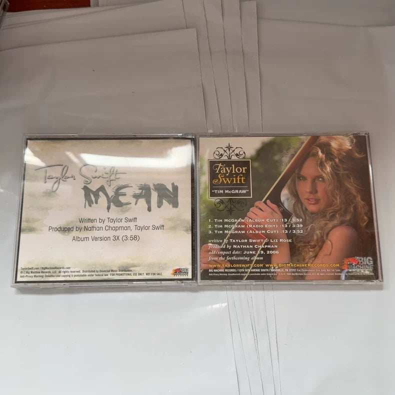 Taylor Swift – US Radio Promo CD Singles – Set of 14 – actual product photo 8