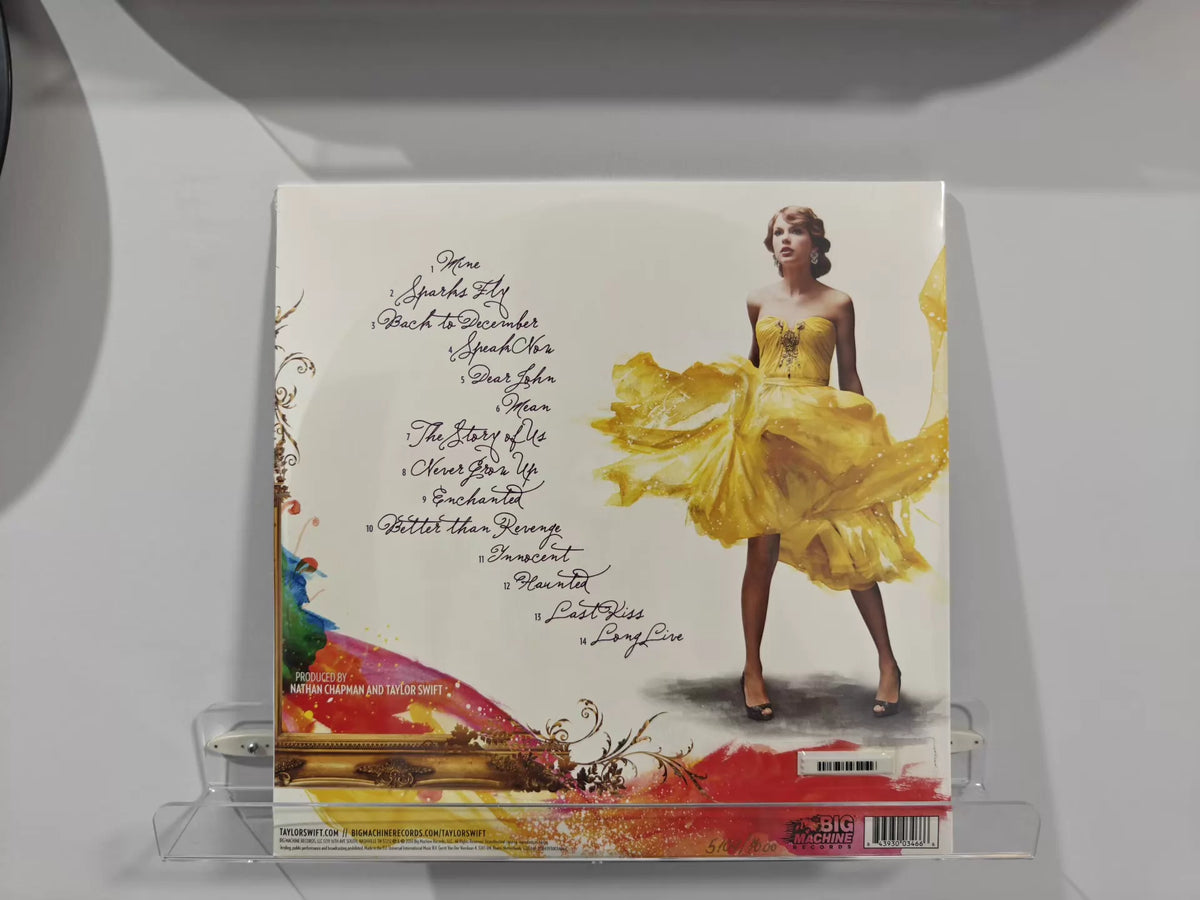 Taylor Swift Speak Now RSD rear