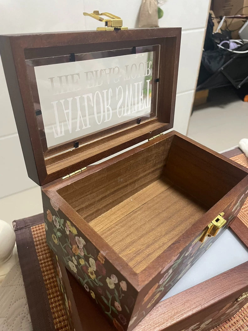 Taylor Swift – The Eras Tour Wooden Storage Box with Acrylic Lid – actual product photo 5