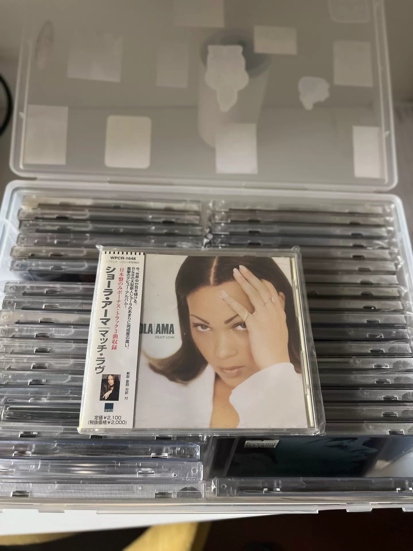 Shola Ama – Much Love (Japan CD) – actual item photo 1