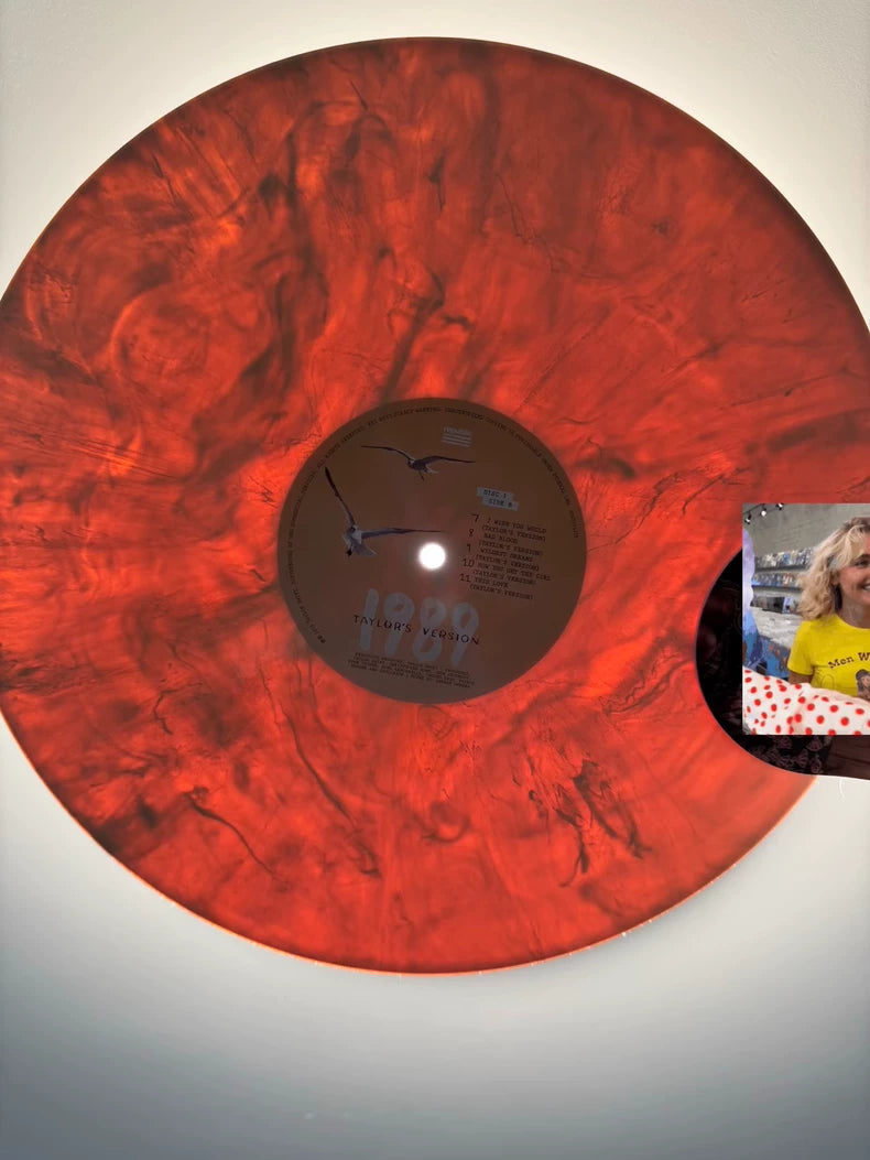 Taylor Swift – 1989 Transparent Orange Vinyl LP — detail 2