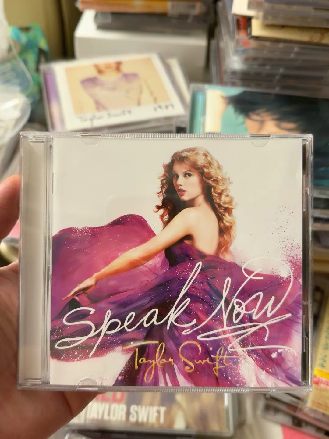 Taylor Swift – Speak Now – Japanese CD, Clean Disc