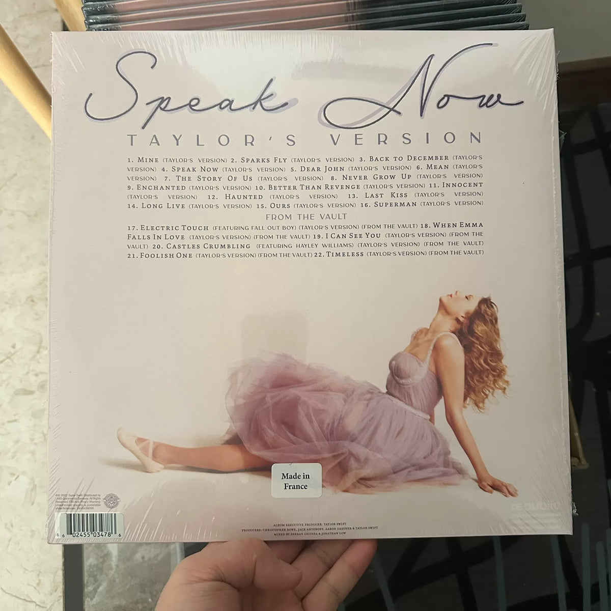 Taylor Swift – Speak Now (Taylor's Version) – Lilac Vinyl 3LP – actual item photograph 2